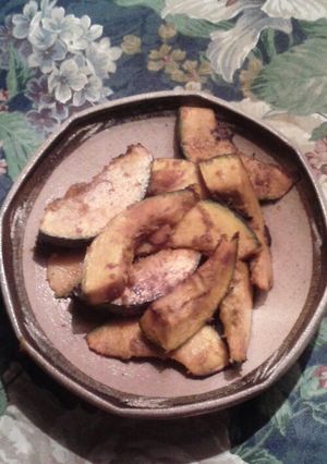 ホクホク♪かぼちゃのカレーバター炒め-レシピのメイン写真