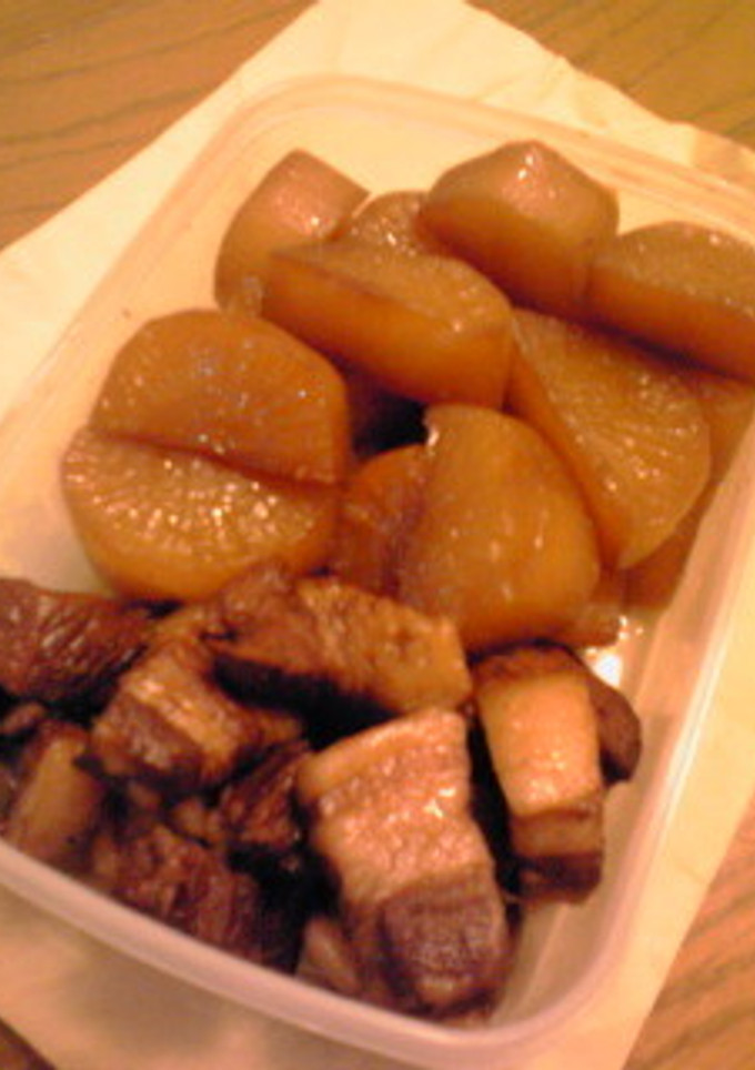 豚の角煮と大根の煮物-レシピのメイン写真
