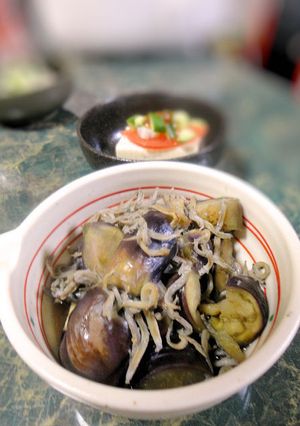 和風のおばんざい☆茄子とちりめんの煮浸し-レシピのメイン写真