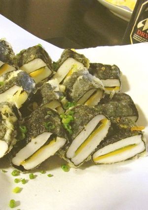 海苔巻チェダーはんぺん天ぷら-レシピのメイン写真