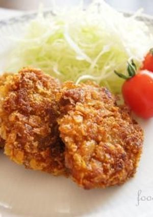 こま切れ肉で一口トンカツ：卵乳小麦不使用-レシピのメイン写真