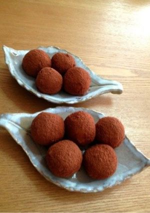 中からトロリ＊白玉粉でチョコづつみ？-レシピのメイン写真