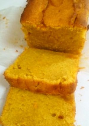 簡単☆ふわふわかぼちゃパウンドケーキ-レシピのメイン写真