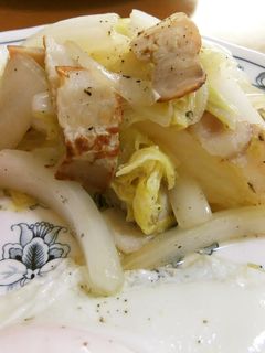 白菜とベーコンのシンプルなさっぱり炒め-レシピのメイン写真