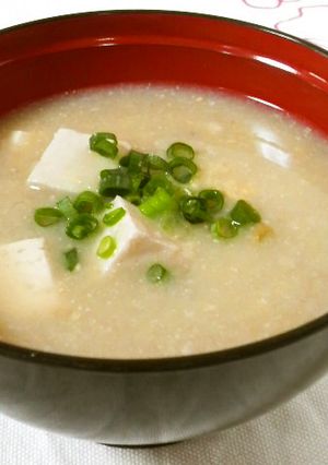 ❤とろっとろ～れんこんのお味噌汁❤-レシピのメイン写真