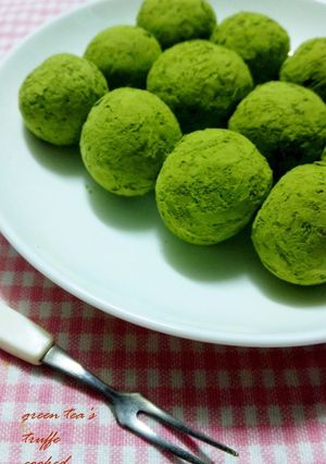 ღなめらか抹茶トリュフღ-レシピのメイン写真