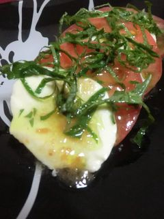 和風カプレーゼ!?-レシピのメイン写真