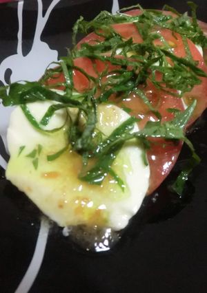 和風カプレーゼ！？-レシピのメイン写真