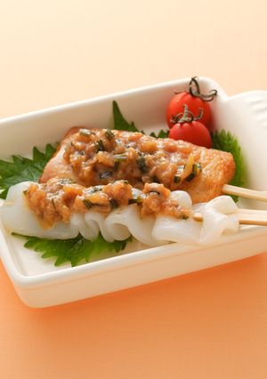 こんにゃくとさつま揚げの豚みそあえ-レシピのメイン写真