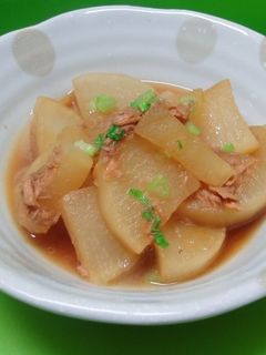 *大根とツナの煮物*-レシピのメイン写真