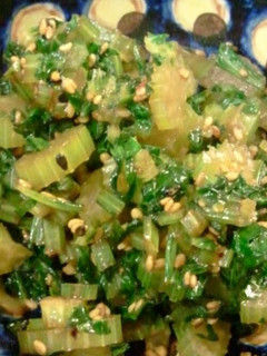 捨てないで!セロリの葉で作る簡単佃煮-レシピのメイン写真
