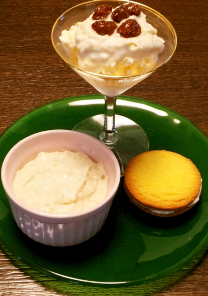 簡単　チーズ栗（クリ）ーム♪！-レシピのメイン写真