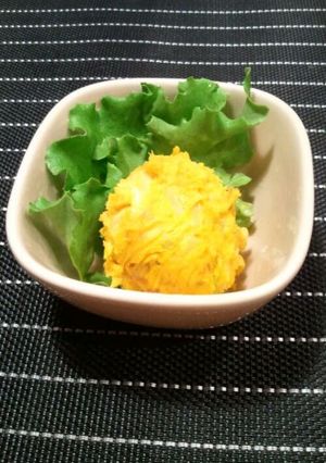 カボチャの和風サラダ-レシピのメイン写真