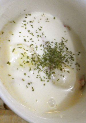 じゃがいもチーズもちベーコン絡め-レシピのメイン写真