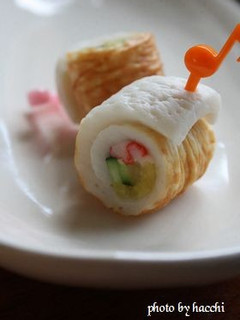 カニたくきゅうのちくわくるくる-レシピのメイン写真