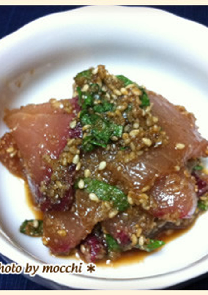 青魚の胡麻漬け-レシピのメイン写真