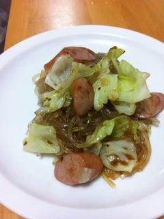 マロニーでダイエット焼きそば-レシピのメイン写真