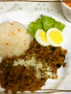 なすとひき肉のドライカレー-レシピのメイン写真