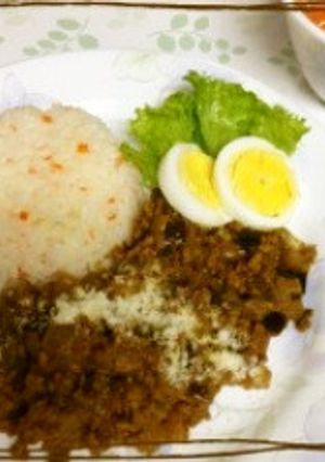 なすとひき肉のドライカレー-レシピのメイン写真