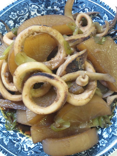 煮物 イカ大根!-レシピのメイン写真