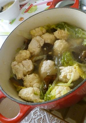 ひき肉団子のご馳走　中華スープ-レシピのメイン写真