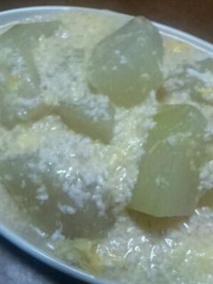 中華風!冬瓜の親子餡掛け-レシピのメイン写真