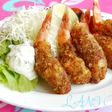 ポテトチップスのエビフライ