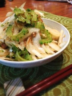 ◎ ゴーヤと玉ねぎの和風サラダ ◎-レシピのメイン写真