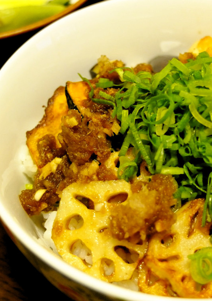 野菜の素揚げ和風丼-レシピのメイン写真
