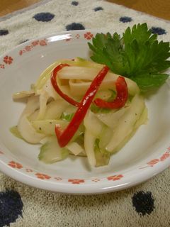 みんなが知ってる?セロリサラダ-レシピのメイン写真