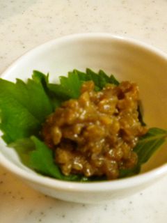 蕗の胡桃味噌-レシピのメイン写真