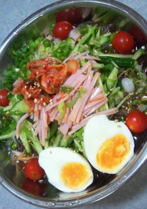 本場の味マロニーちゃんで簡単本格韓国冷麺-レシピのメイン写真