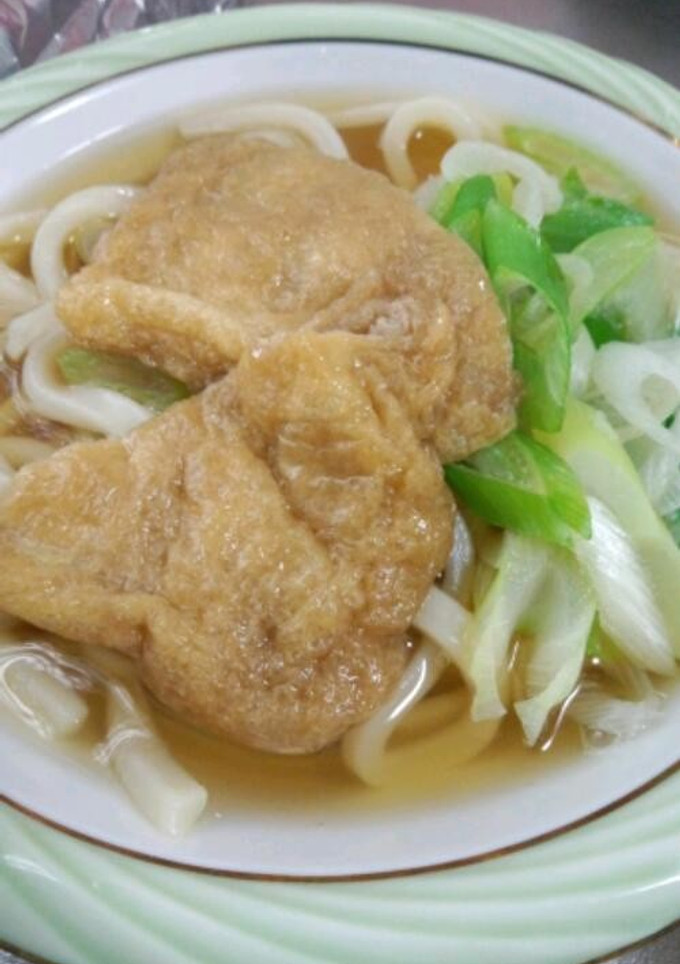 京風きつねうどん。-レシピのメイン写真
