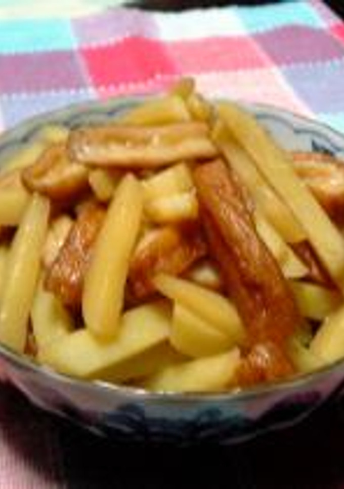 じゃがいもとさつま揚げの煮物-レシピのメイン写真