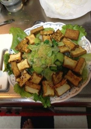 厚揚げとチンゲン菜の生姜あんかけ-レシピのメイン写真