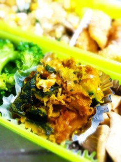 お弁当に★かぼちゃのチーズおかか醤油-レシピのメイン写真