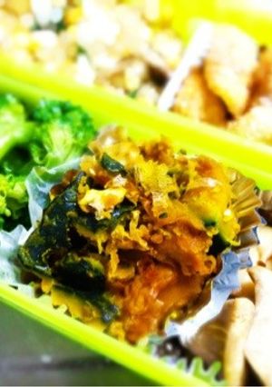 お弁当に★かぼちゃのチーズおかか醤油-レシピのメイン写真