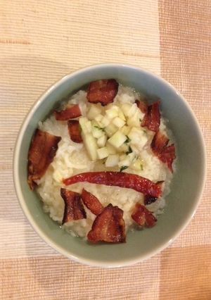 ペペロンチーノ風味粥-レシピのメイン写真