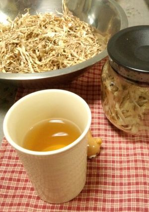 ゴボウ茶作っ茶いました(*´p日q｀*)-レシピのメイン写真
