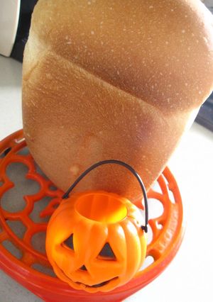 ふんわりもっちり★かぼちゃ食パン　-レシピのメイン写真