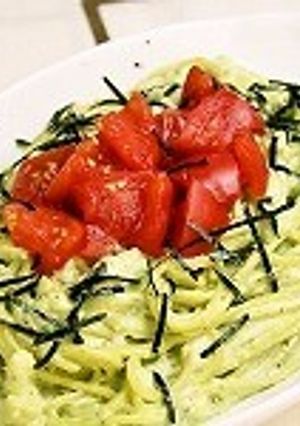 アボカドクリームパスタ♪-レシピのメイン写真