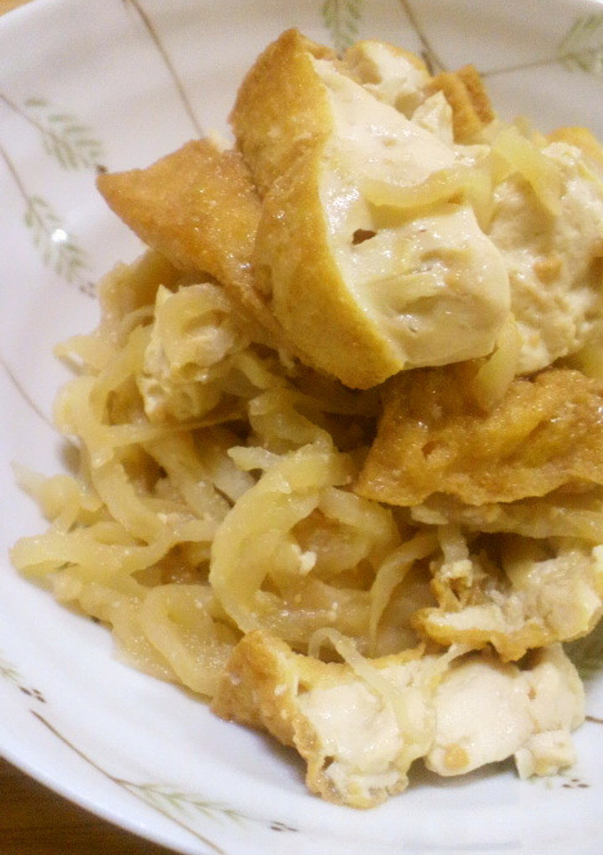 切干し大根と厚揚げの炒め煮（味噌味）-レシピのメイン写真