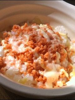 とりあえずこれで☆しゃけちまよ丼-レシピのメイン写真