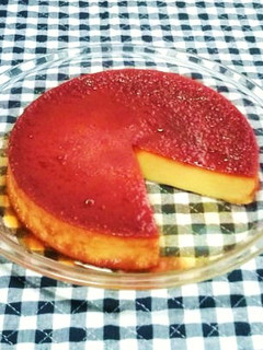 さつまいもプリンのケーキ風-レシピのメイン写真