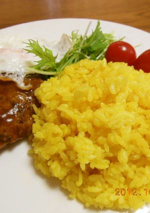 黄色いご飯-レシピのメイン写真