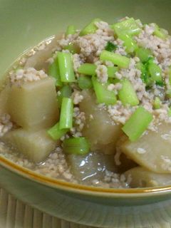 大根の鶏そぼろ煮-レシピのメイン写真