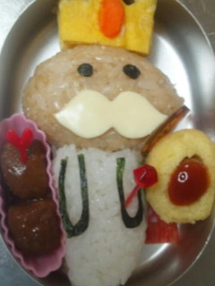 キャラ弁♪なめこ弁当(^-^)v-レシピのメイン写真