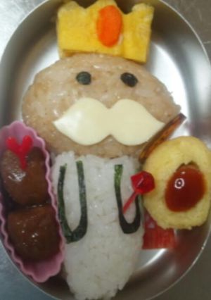 キャラ弁♪なめこ弁当(^-^)v-レシピのメイン写真
