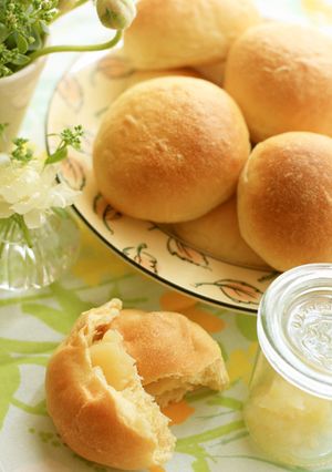 HBで♪リンゴジャム入りシナモンパン-レシピのメイン写真