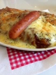 あまったカレーでピザグラタン!-レシピのメイン写真